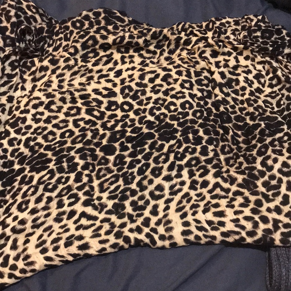 Leopard Print Scarf